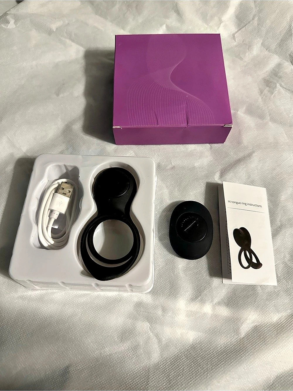 Black Wearable Charger Set Like New